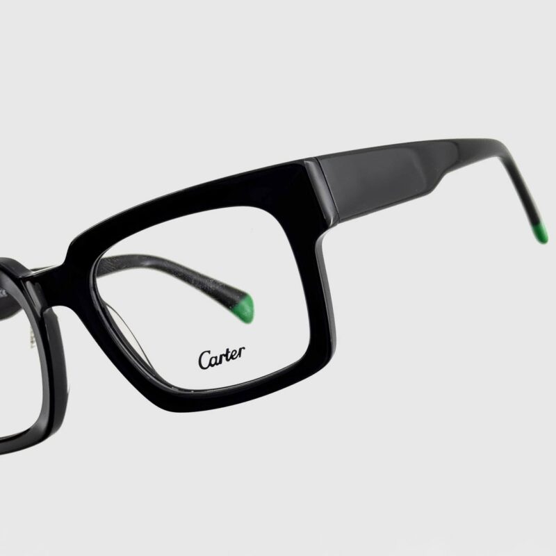 عینک طبی کائوچویی ضخیم کارتر-carter  مدل سبک و ضدحساسیت - تصویر 3