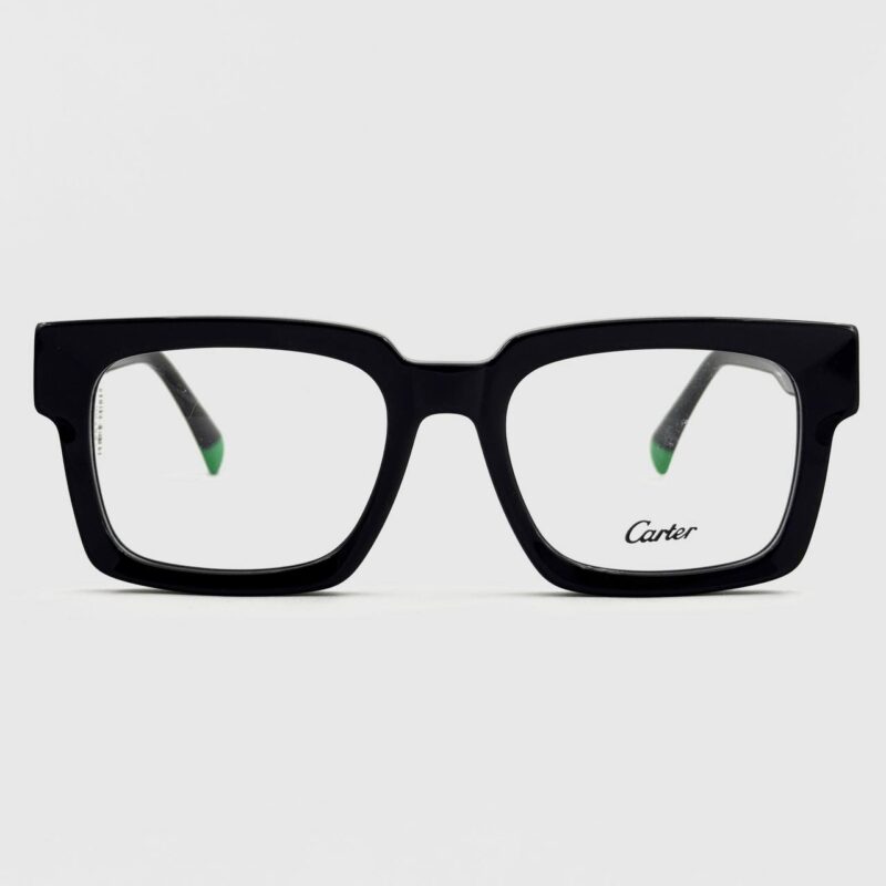 عینک طبی کائوچویی ضخیم کارتر-carter  مدل سبک و ضدحساسیت - تصویر 1