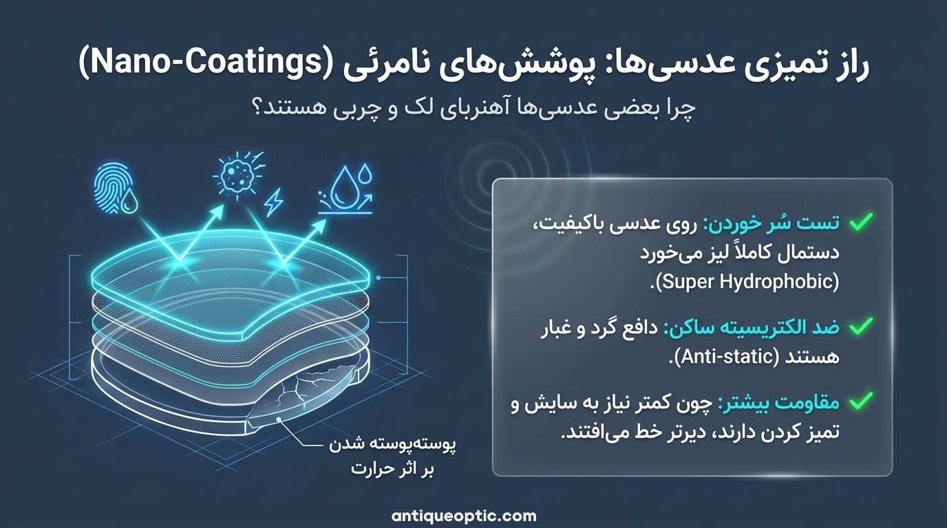 چگونه کیفیت عدسی عینک را تشخیص دهیم -5