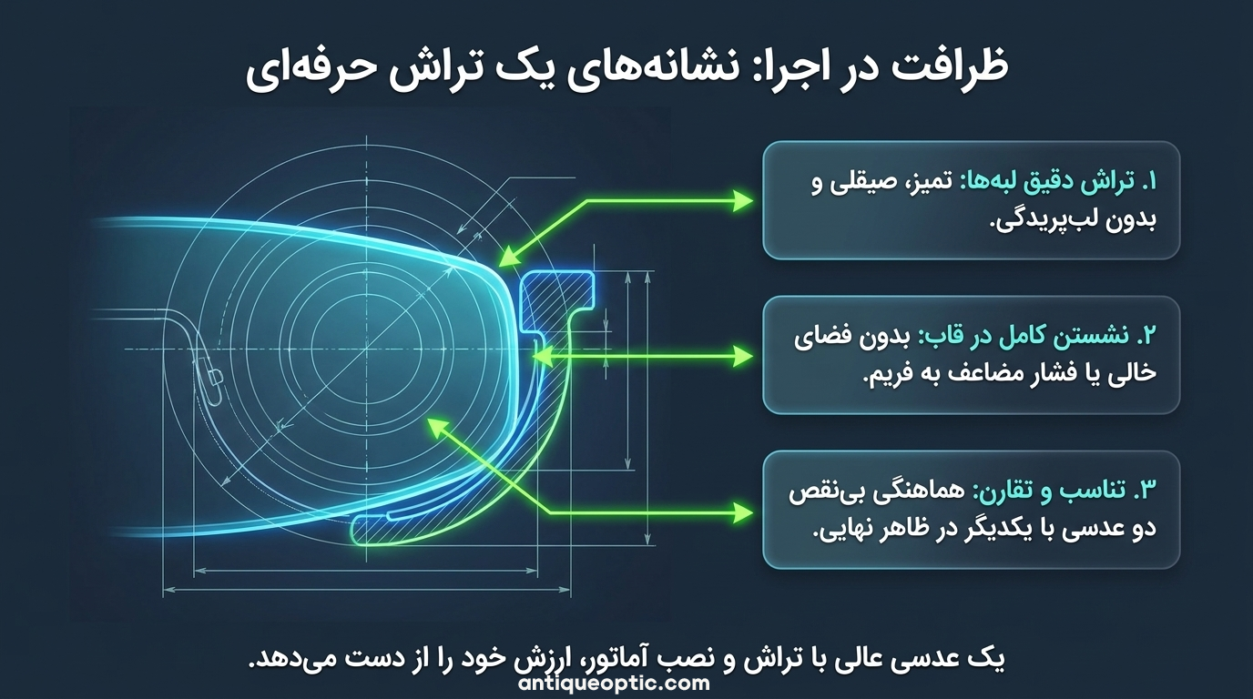 چگونه کیفیت عدسی عینک را تشخیص دهیم -6