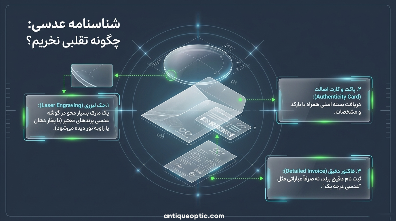 چگونه کیفیت عدسی عینک را تشخیص دهیم -8