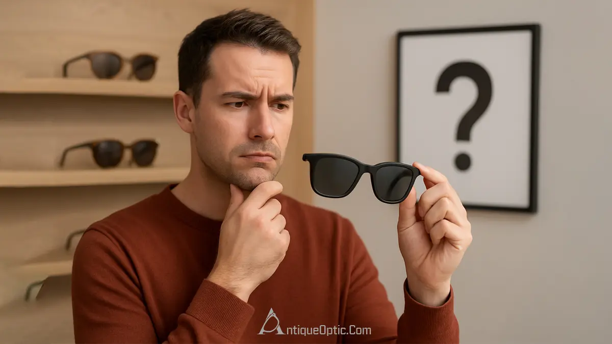 چگونه عینک اصل را از تقلبی تشخیص دهیم؟ (راهنمای خرید امن)