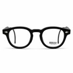 عینک طبی یونیسکس MOSCOT مدل Lemtosh Sport - مشکی دودی از نمای روبرو