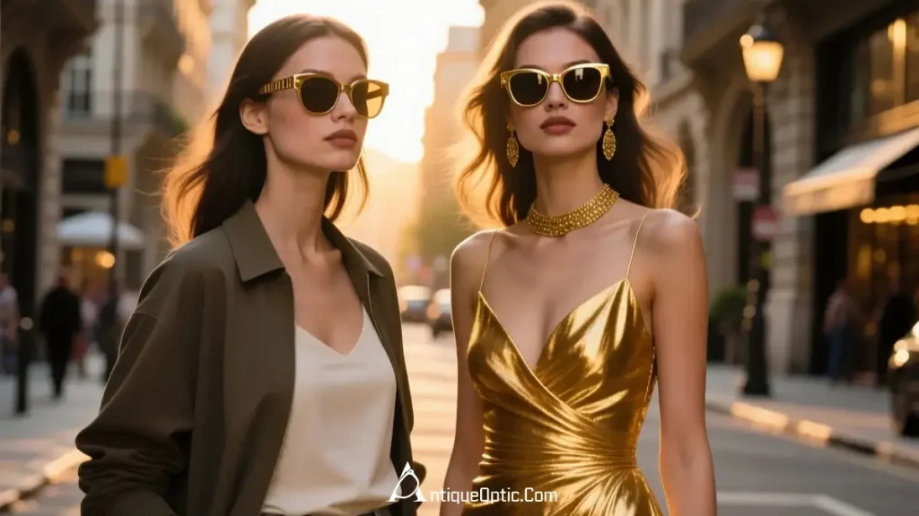 راهنمای ست کردن عینک آفتابی دخترانه لاکچری با استایل روزمره و مهمانی