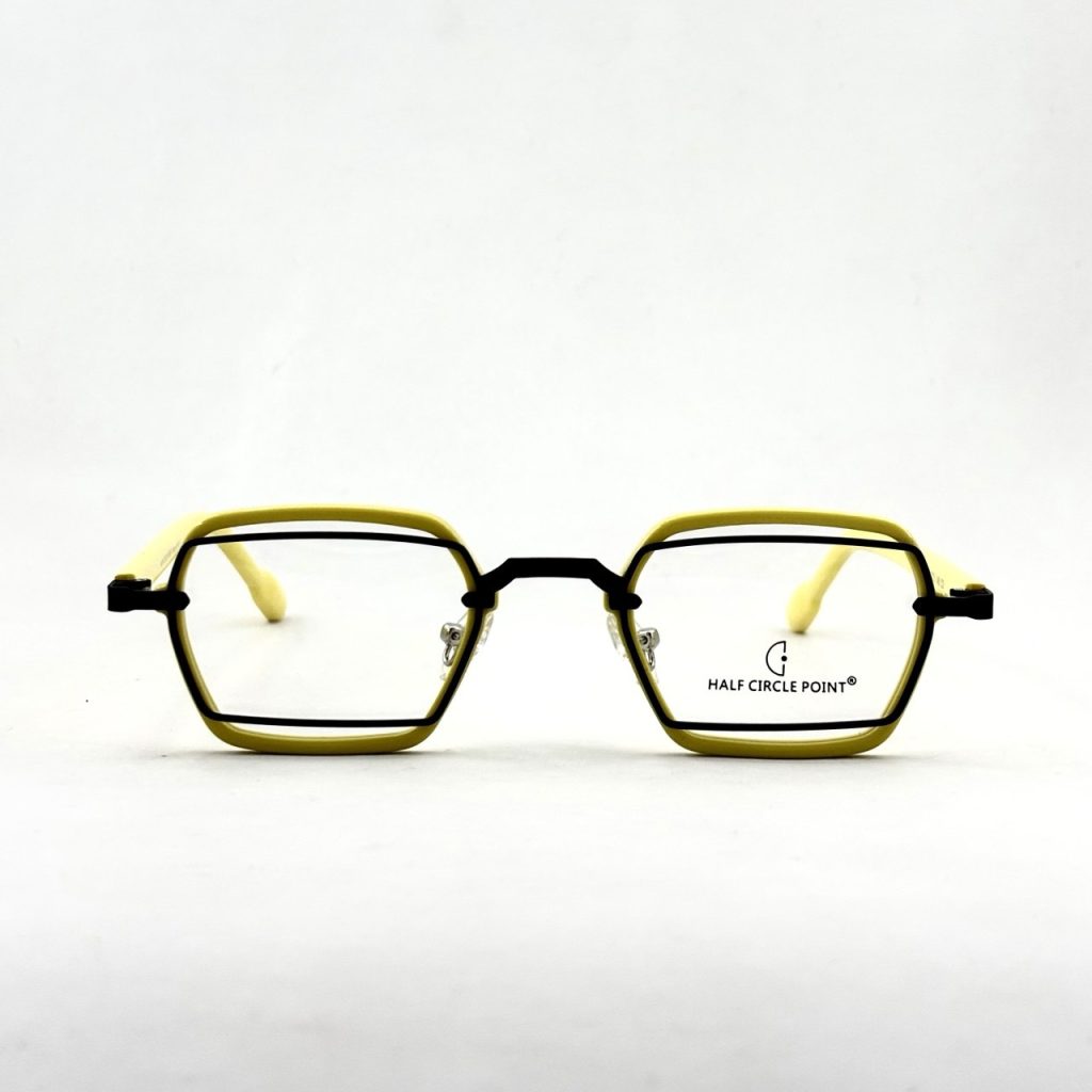 فریم عینک رنگی | HALF CIRCLE POINT 76849