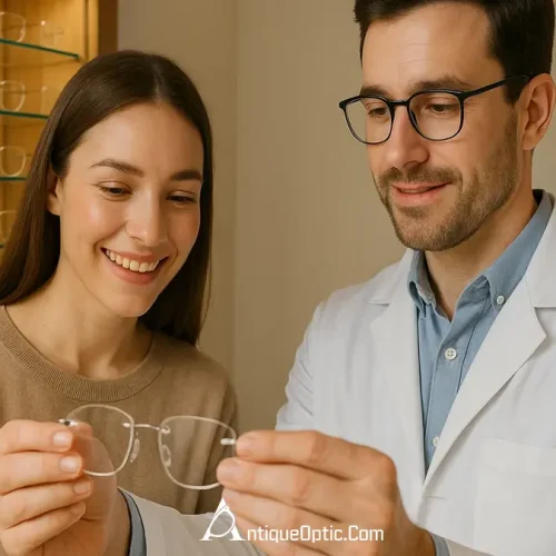 راهنمای کامل خرید عینک طبی بدون فریم: مزایا، معایب و نکات فنی