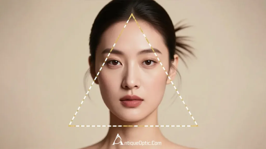 چگونه بفهمیم صورت ما مثلثی است؟