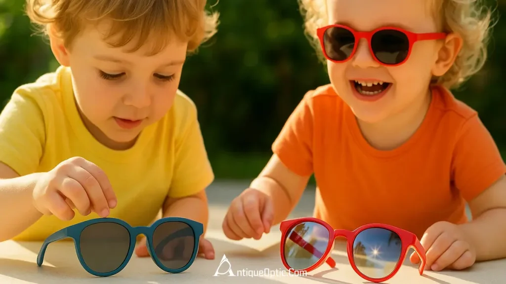 سن مناسب برای شروع استفاده از عینک آفتابی کودکان