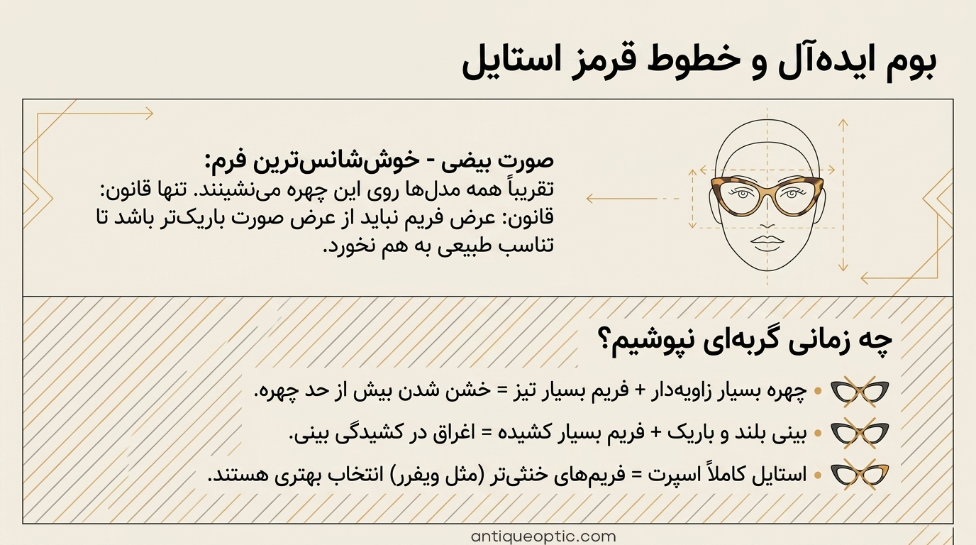 عینک گربه ای به چه فرم صورتی میاد (6)