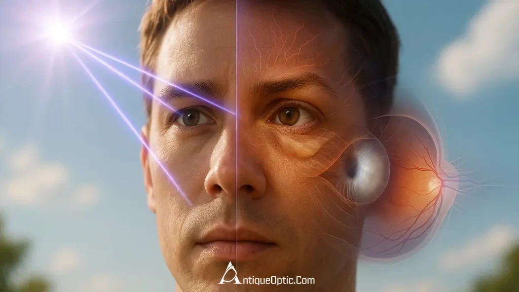 بعد از آشنایی با آسیب هایی که اشعه UV برای چشم ها به همراه دارد نتیجه نهایی این آسیبها چیست؟