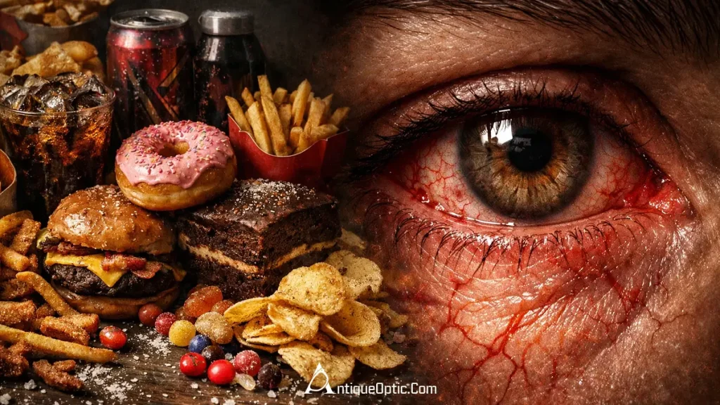 برای سلامتی بینایی غذاهایی که بهتر است کمتر بخوریم