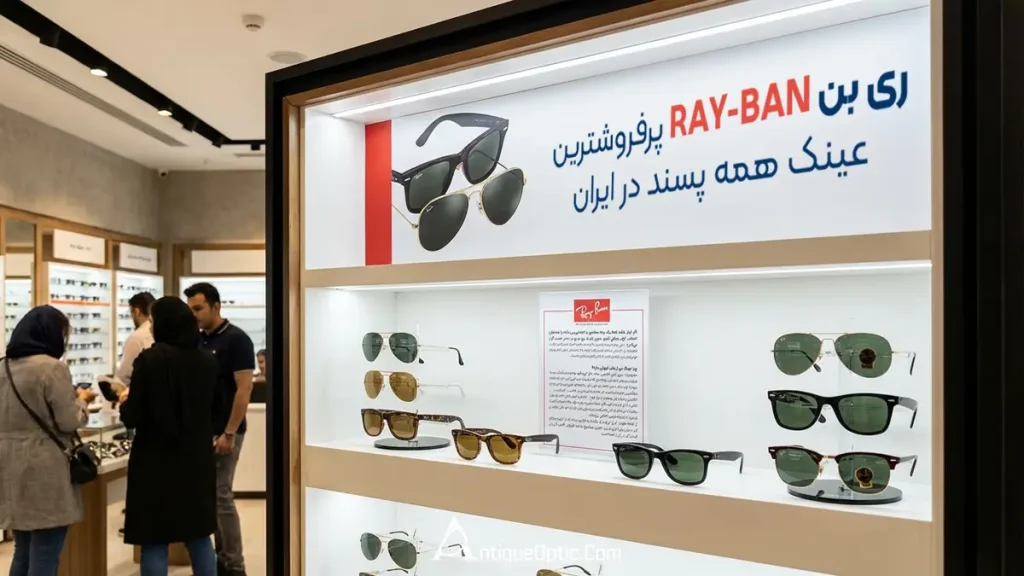 ری بن (Ray‑Ban)| پرفروشترین عینک همهپسند در ایران