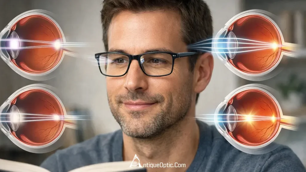 عینک طبی دقیقاً چه کاری برای چشم انجام میدهد؟