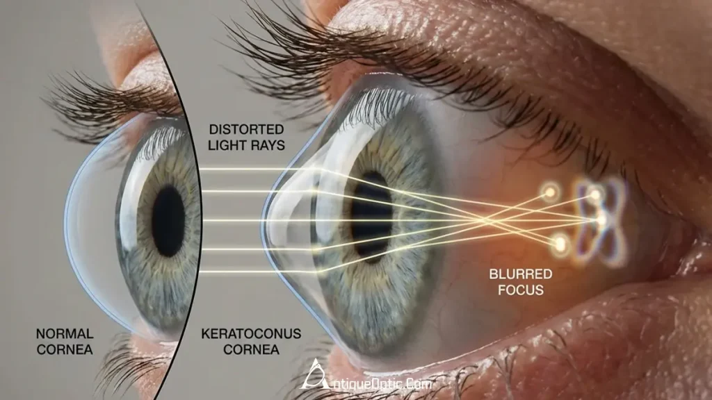 قوز قرنیه چیست؟