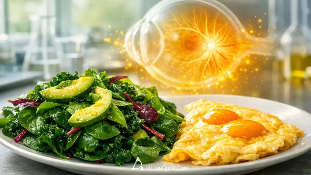 با تغذیه درست می توانیم این محافظ‌ها را به چشم‌ها برسانیم: