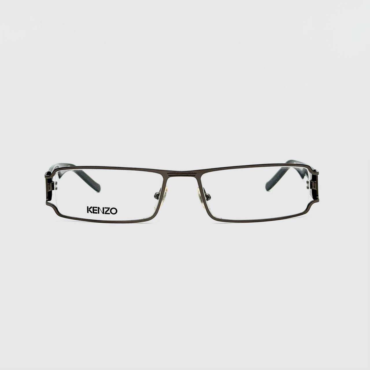 عینک اورجینال یونیسکس برند کنزو از زاویه رو به رو عینک طبی زنانه و مردانه Kenzo مدل 4109 | اورجینال ساخت فرانسه