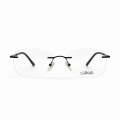عینک طبی سیلوئت (Silhouette / سیلوئت) مدل 8011 | فریم فلزی بدون فریم فوق‌سبک زنانه
