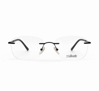 عینک طبی سیلوئت (Silhouette / سیلوئت) مدل 8011 | فریم فلزی بدون فریم فوق‌سبک زنانه