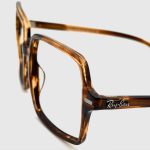 عینک ری‌بن Ray-Ban | فریم کائوچو استات با طراحی مربعی کلاسیک - تصویر 4