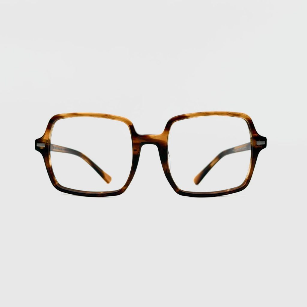 عینک ری‌بن Ray-Ban | فریم کائوچو استات با طراحی مربعی کلاسیک