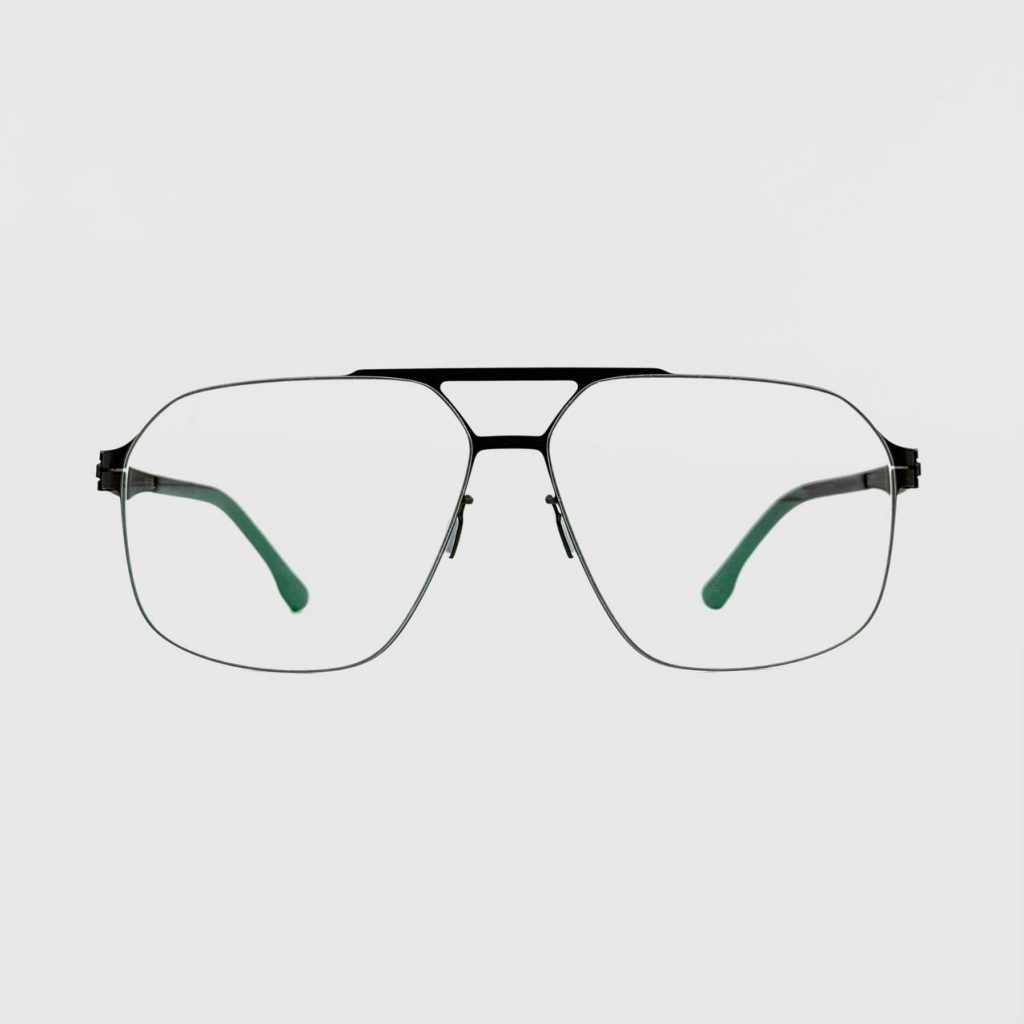 عینک آیس برلین ic berlin مدل Mb18 | فریم تیتانیوم طراحی آلمان رنگ Gun Metal