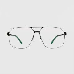 عینک آیس برلین ic berlin مدل Mb18 | فریم تیتانیوم طراحی آلمان رنگ Gun Metal