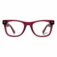 عینک طبی ریبن ویفرر رنگی RB 5121 گیلاسی (1) از زاویه روبرو