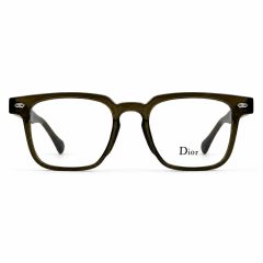 عینک طبی Dior مدل 8460 - سبز زیتونی از زاویه روبرو
