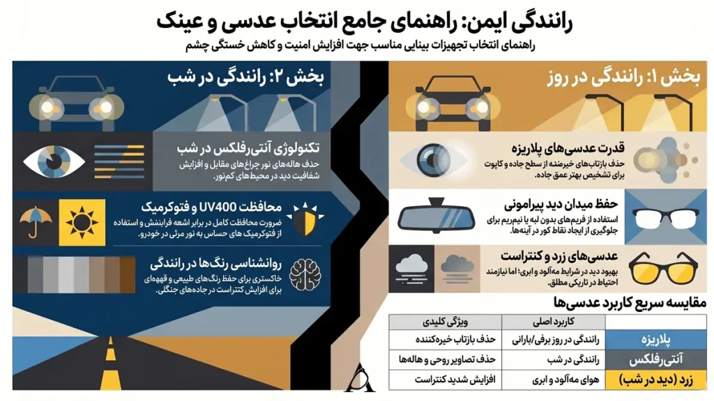 راهنمای جامع انتخاب عدسی مناسب برای روز و شب