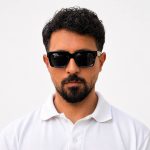 عینک آفتابی الدورادو (ELDORADO) مدل MB1525 روی صورت یک آقا