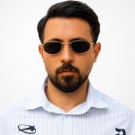 عینک آفتابی مارکولین (Marcolin) مدل 6249 روی صورت یک آقا