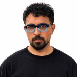 عینک طبی Jean Philippe Joly مدل VO62203 روی صورت یک آقا