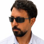 عینک آفتابی وینتیج دولچه گابانا مدل 2205 روی صورت یک آقا