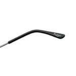 عینک آفتابی وینتیج AUISON مدل M085/S | فریم بیضی تیتانیومی نقره&zwnj;ای ساخت ایتالیا - تصویر 5