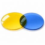 عدسی رنگی مخصوص شب UV400 با پوشش آنتی&zwnj;رفلکس | UV400 Night Anti-Reflective Colored Lens