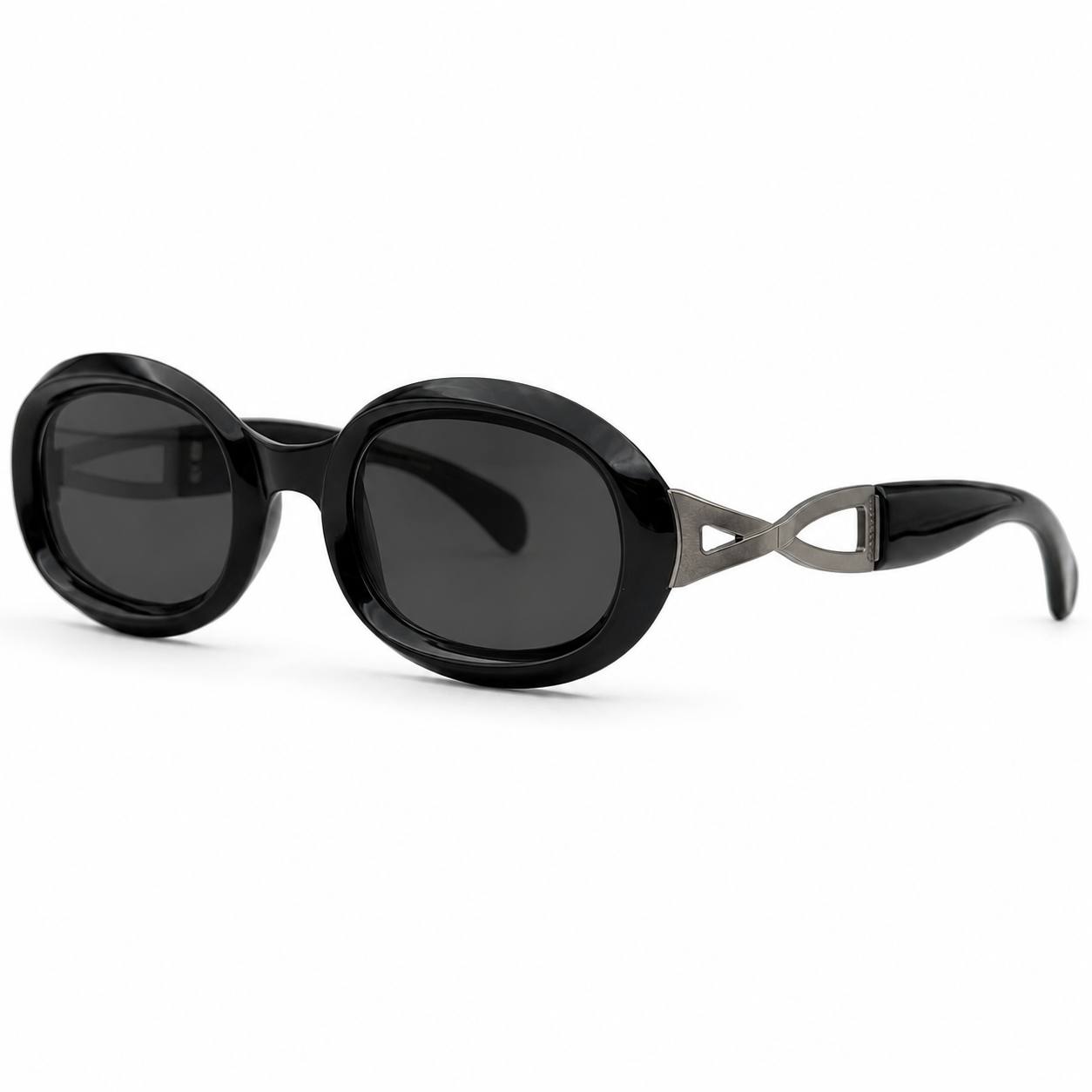 عینک وینتیج لاگرفلد (Lagerfeld) مدل 4128 از نمای زاویه دار