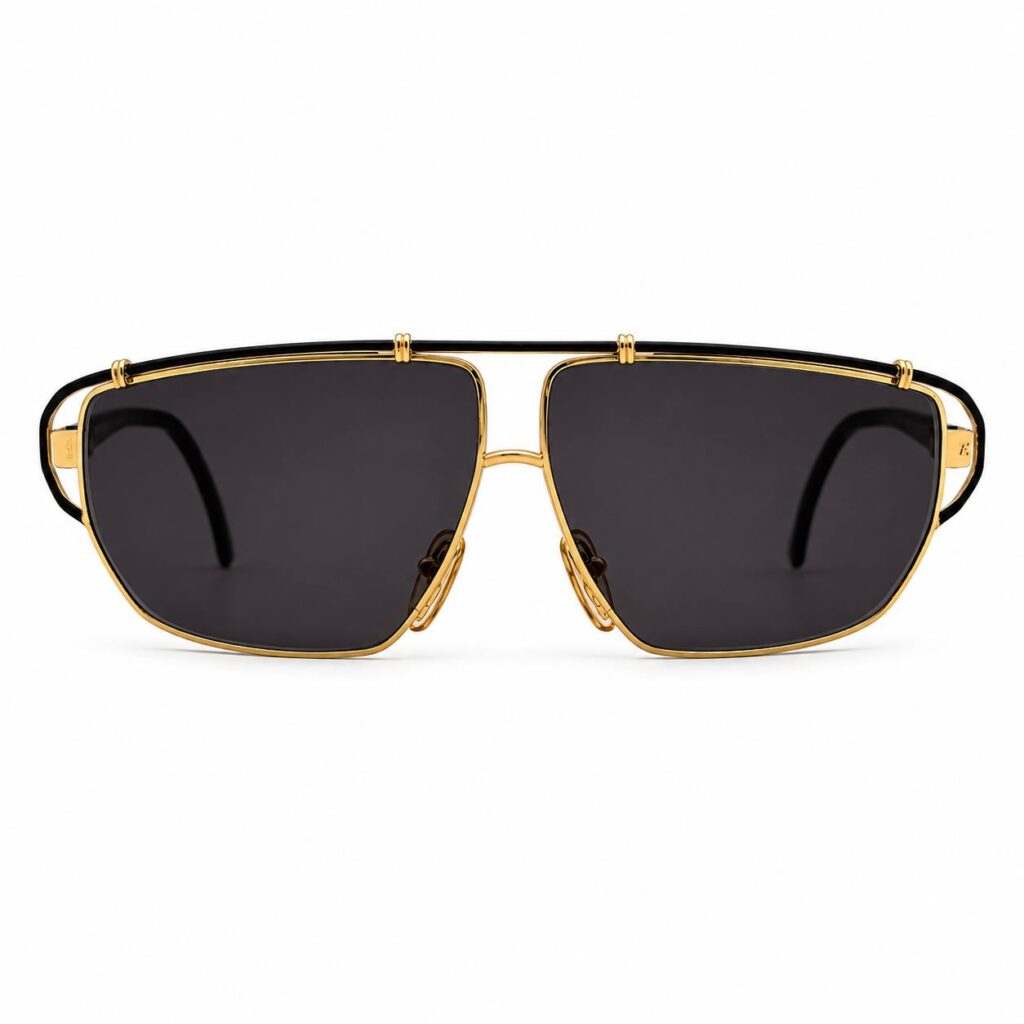 عینک وینتیج ورساچه (Versace) مدل S36 از نمای روبرو
